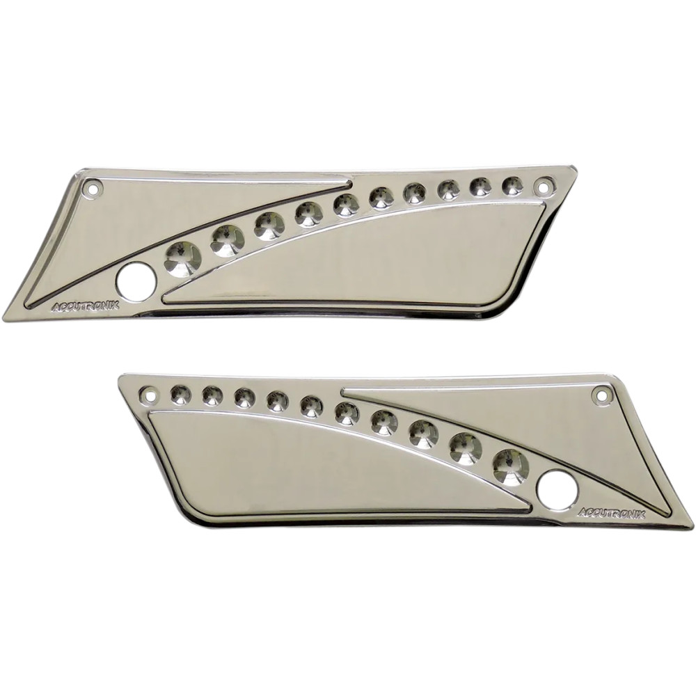 Drilled Saddlebag Latch Covers