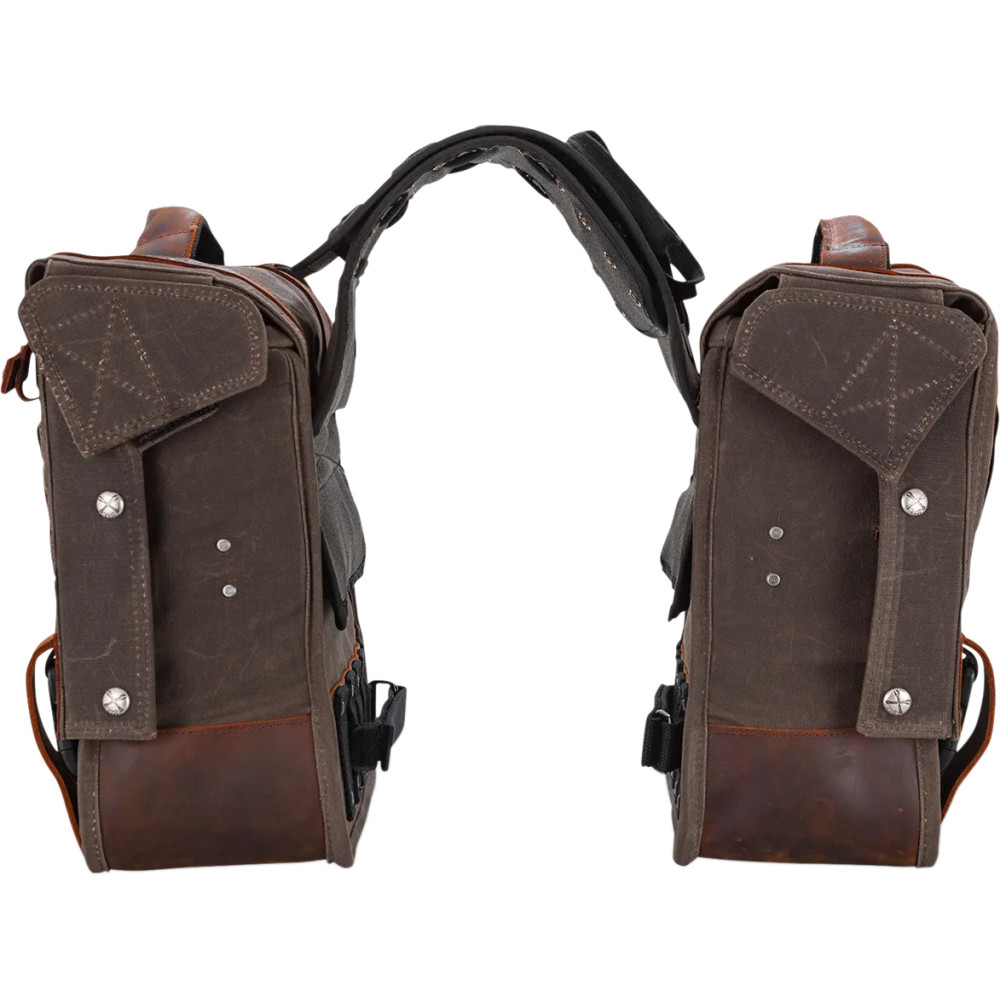 Throw-over Saddlebag — Brown, Pair Throw-over Saddlebag — Brown, Pair