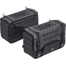 EXFIL-36 Alforjas — 15.25" de ancho, 7.25" de profundidad, Negro