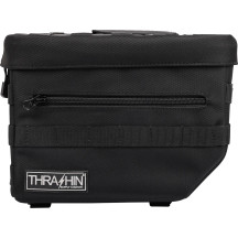 Alforjas Esenciales — 10 L, ancho máximo de strut 12 in, negro