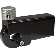 Extensión de pestillo para placa de alforja — 50,8×57,15×25,4 mm (2×2-1/4×1-1/4 pulg.), compatible con la mayoría de soportes OE