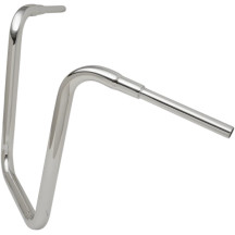1-1/2" "Big" Buffalo Ape Hanger Bar — Clamping diameter 38 mm (1-1/2"), Rise 47 cm (18-1/2")