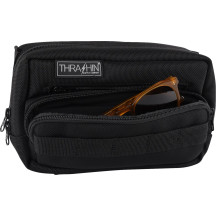 Handlebar Plus Bag — 9" L x 4" W x 5" T, Black