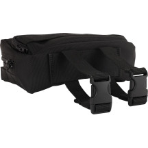 Handlebar Plus Bag — 9" L x 4" W x 5" T, Black