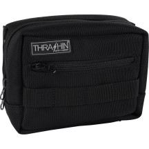 Handlebar Bag — 17.5 cm (7"), 12.5 cm (5"), 8.9 cm (3.5"), Black