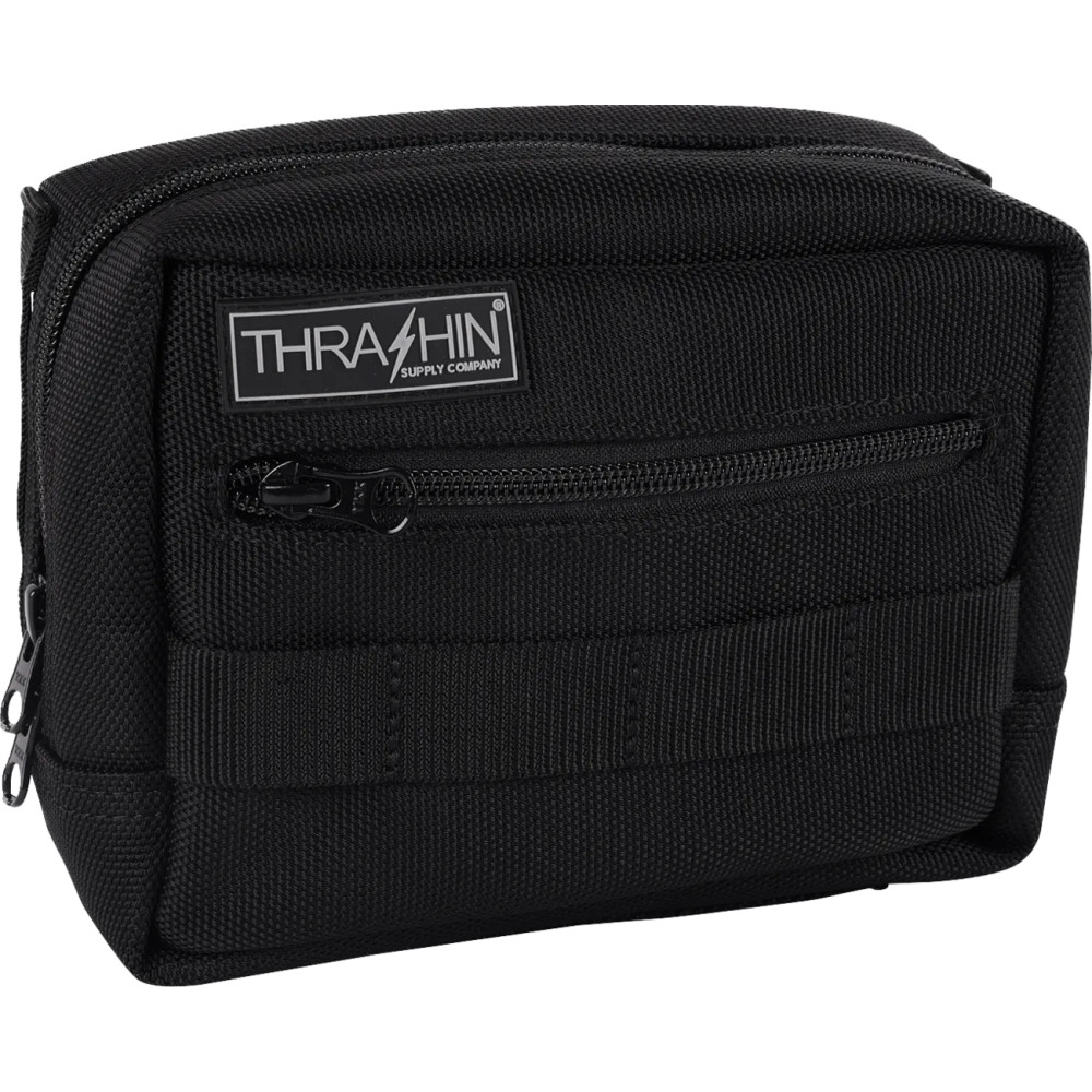 Handlebar Bag — 17.5 cm (7"), 12.5 cm (5"), 8.9 cm (3.5"), Black