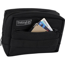 Handlebar Bag — 17.5 cm (7"), 12.5 cm (5"), 8.9 cm (3.5"), Black