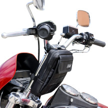 Slim Handlebar Bag — 23 cm x 20.5 cm x 51 mm, Black
