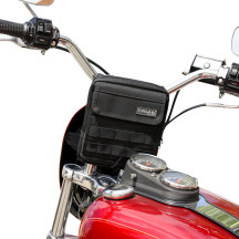 Slim Handlebar Bag — 23 cm x 20.5 cm x 51 mm, Black