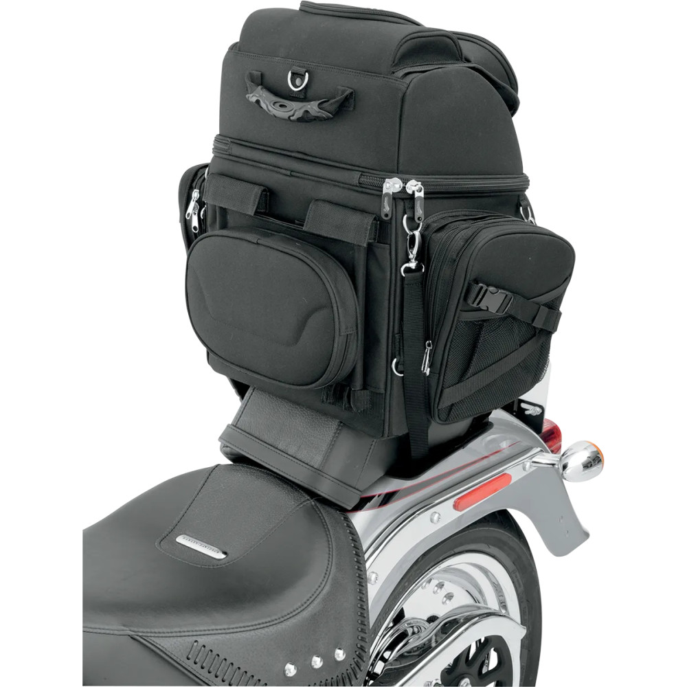 BR3400 Bolsa para asiento trasero o sissy bar — 35,5 cm An. x 48,5 cm Al. x 30,5 cm Pr., 55,7 L