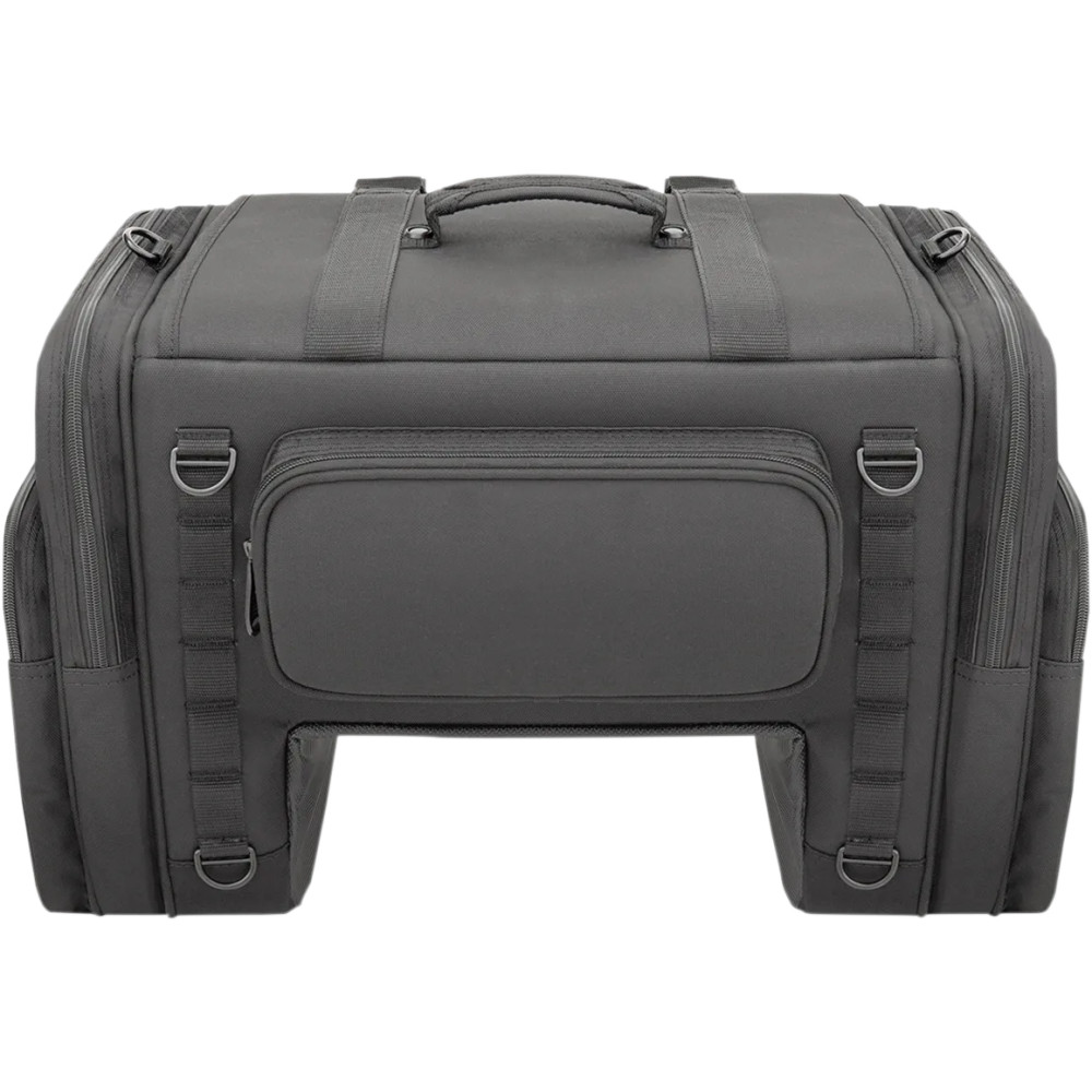 TS3200DE Tactical Seat Tunnel Bag — 25" W x 13.5" H x 11" D, 52.4 L, black, universal fitment