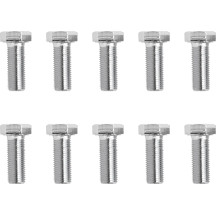 Pernos de rosca fina con cabeza hexagonal de repuesto — 3/8"-24, 25.4 mm (1"), paquete de 10