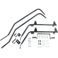 Soporte BaggerTail para alforjas de modelos Softail — Compatible con modelos Softail 1993–2021, negro