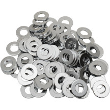 Washers — 5/16" ID, 100-pack, Silver