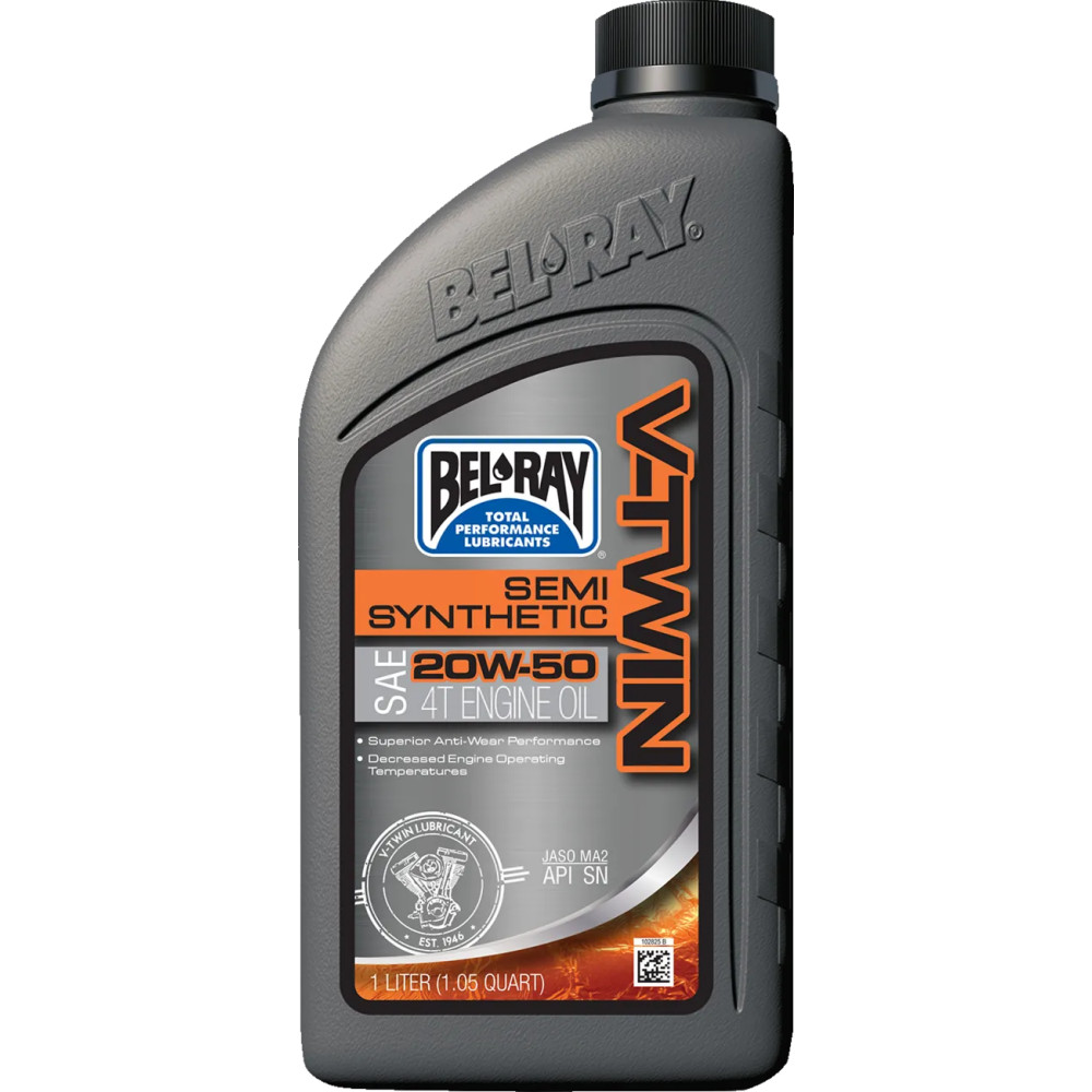 V-Twin Semi-Synthetic 4-Stroke Engine Oil V-Twin Semi-Synthetic 4-Stroke Engine Oil