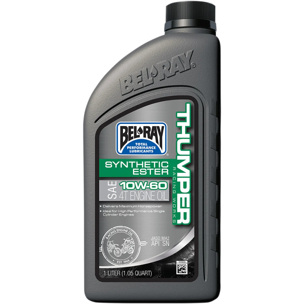Thumper® Racing Synthetic Ester 4T Engine Oil Thumper® Racing Synthetic Ester 4T Engine Oil