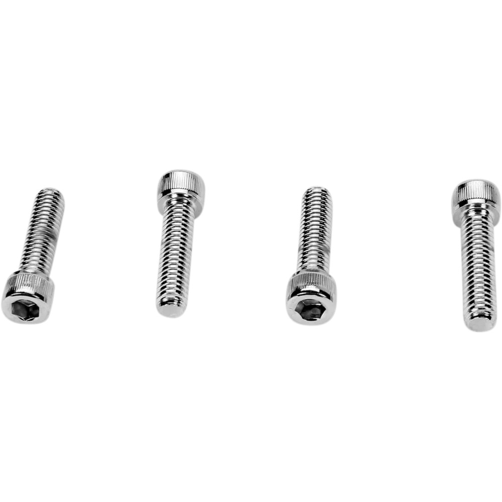 Handlebar Clamp Bolt Set — Chrome