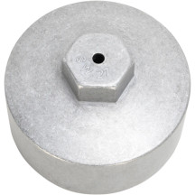 Llave para filtro de aceite — 76 mm (3") , plateado