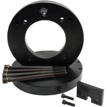 Kit de placas de torque para cilindro — diámetro 3.937"–4", negro