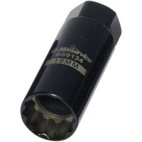Thin Wall Spark Plug Socket — 18 mm, Black