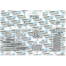 Motor Bolt Set — Chrome, Silver