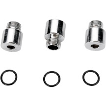 Oil Pump Socket-Head Plug Set — Chrome