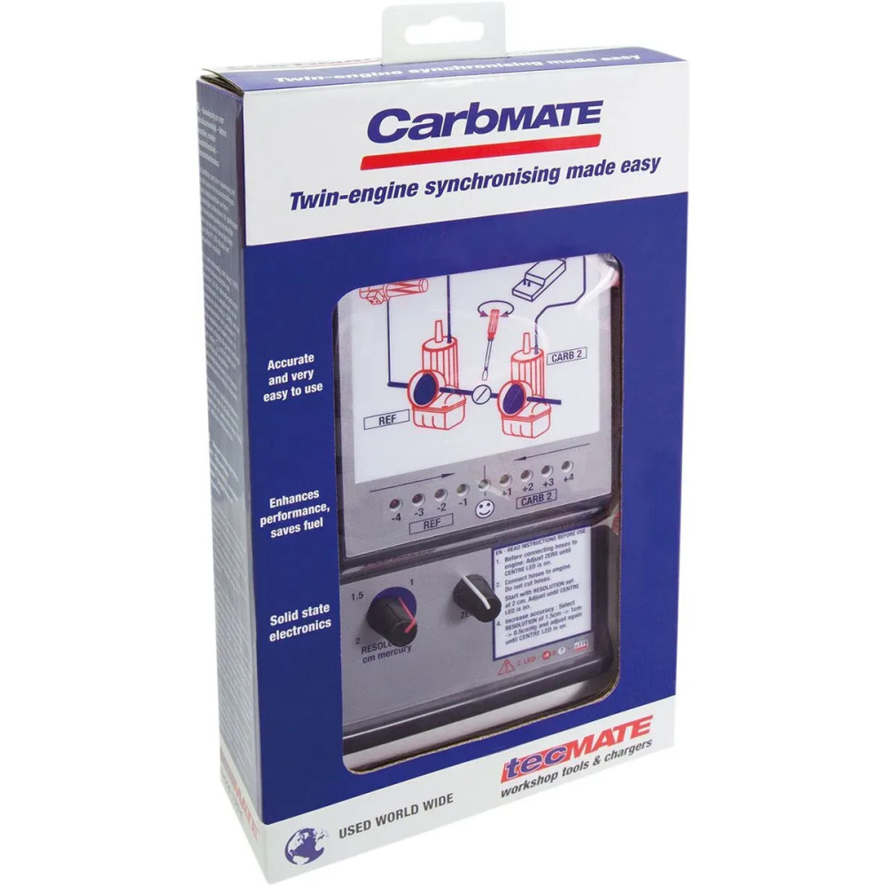 CarbMate™ — 12V, 2-channel, Black