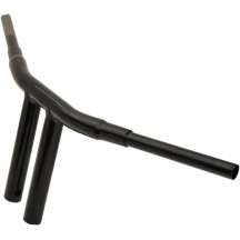 1-1/2" "Big" Buffalo Bar — 1.5" diameter, 10" rise, 30.5" width, Black Gloss