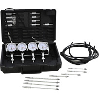 Deluxe Vacuum Gauge Set — 2" gauges, 0–76 cm/Hg