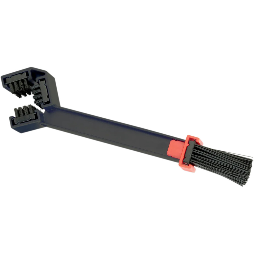 Chain Brush — Roller chain cleaning, Black/Red