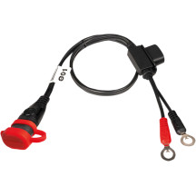 Conector de batería con ojales de 1/4"