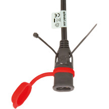 Conector de batería con ojales de 1/4"