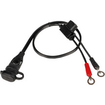Conector de batería con ojales de 1/4"