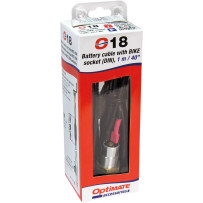 OptiMate™ DIN Socket — 12V, 101.5 cm (40") cable, Black