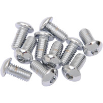 Replacement Button Head Bolts — 3/8-16, 10-pack, Silver