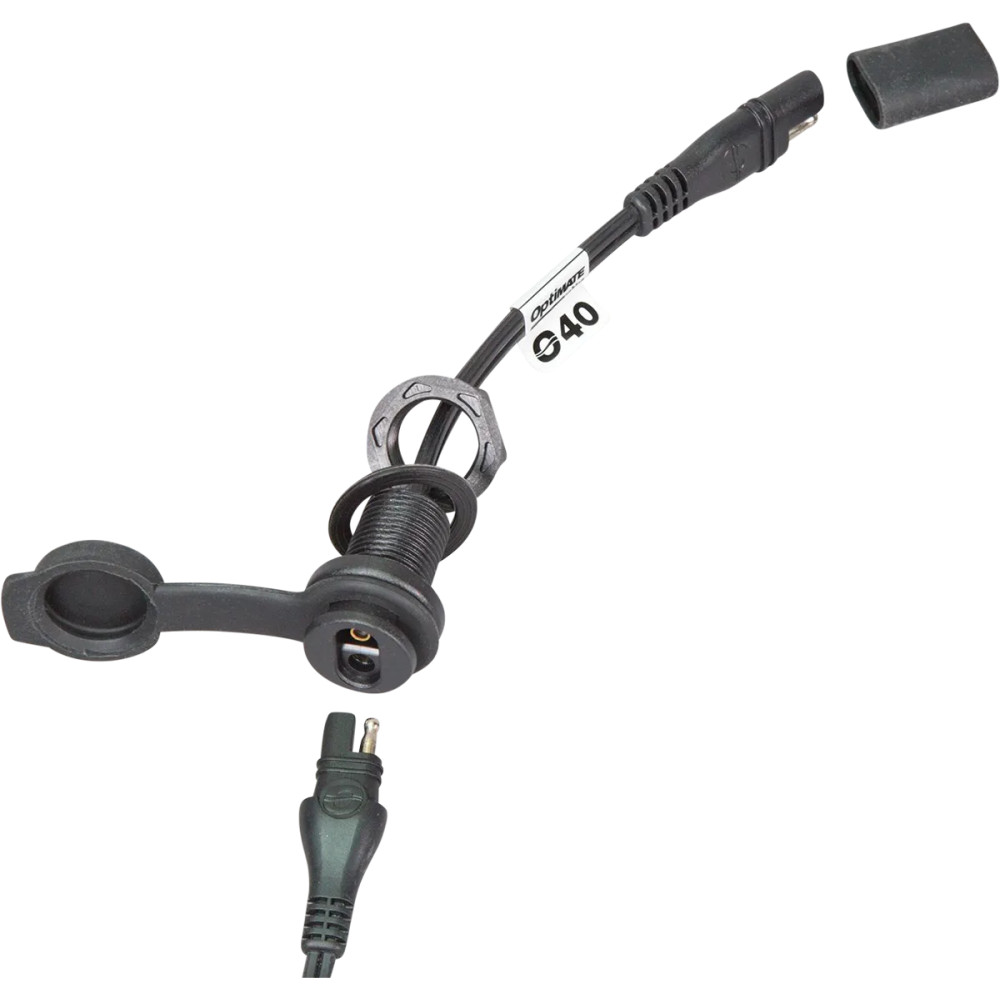 Weatherproof SAE Thin Panel Mount Socket O-40