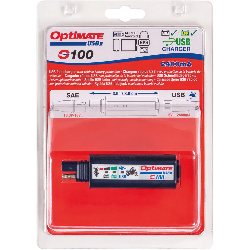 OptiMate™ Cargador USB Individual