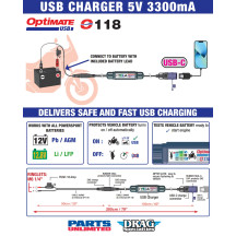 Battery to USB-C Charger
