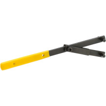 Soporte resistente para polea, piñón y engranaje — Negro, Amarillo