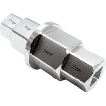 Superlight T-6 Hex Axle Tool — Hex, Silver