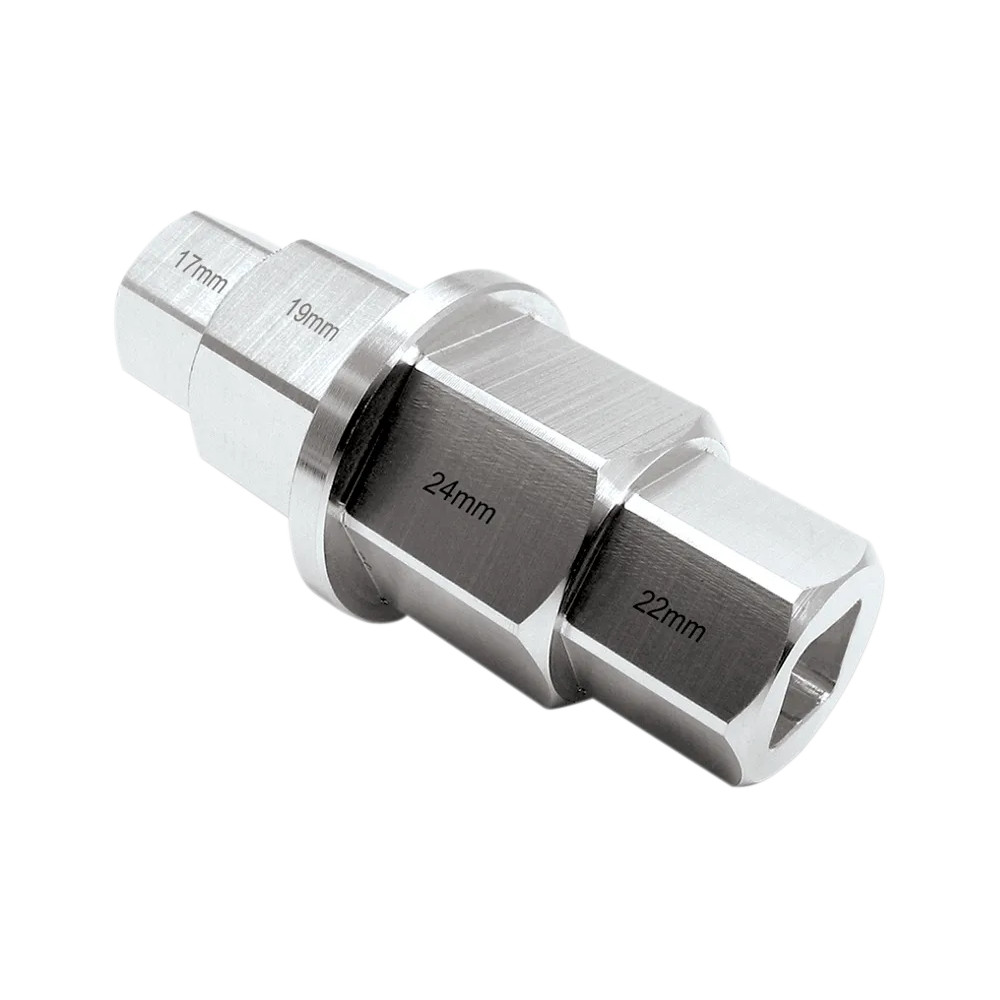 Superlight T-6 Hex Axle Tool — Hex, Silver