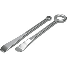 Juego de palancas T6 — 25.4 cm (10\"), 12 mm, 13 mm, 27 mm, plateado anodizado