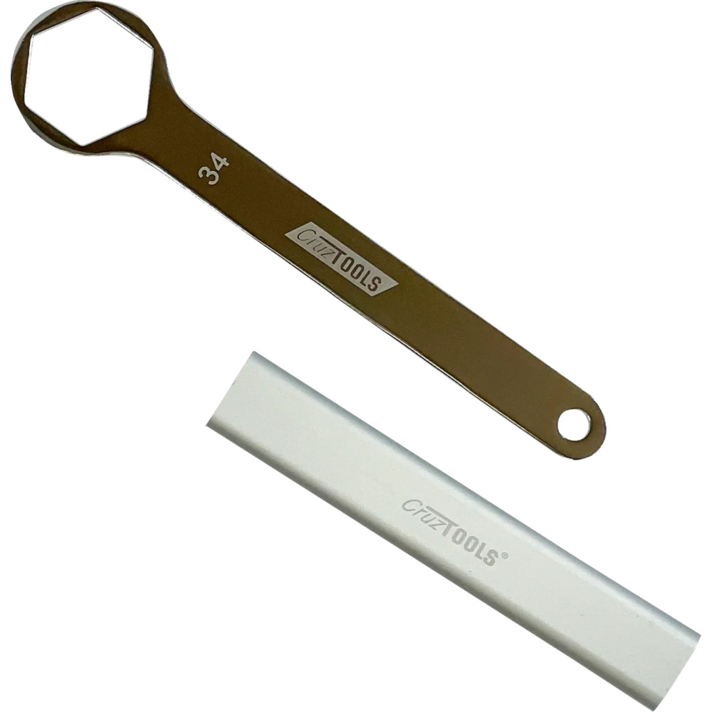 Llave de eje de 34 mm con mango de extensión para BMW
