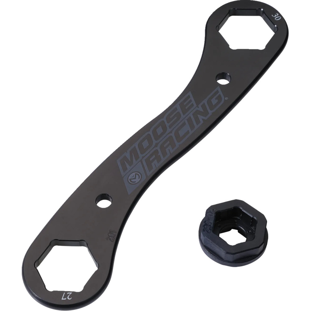 Llave Track — 27 mm, 30 mm, 17 mm, 3/16" inserto, negro