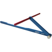 Herramienta de alineación para manillar Clip-On — Azul anodizado, rojo anodizado