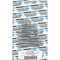 Transmission End Cover and Bearing Support Plate Bolt Set — transmission end cover, bearing support plate, Chrome