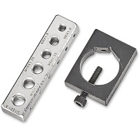 Safety Wire Drill Jig Kit — Drill jig, safety wire, metric, silver