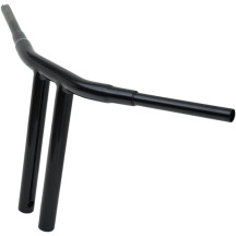 Barra \"Big\" Buffalo de 1-1/2\" — 38 mm (1-1/2\"), elevación 14\", negro brillo