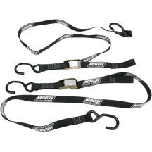 Cintas de amarre de alta resistencia — 183 cm (72"), 612 kg (1350 lb), Negro