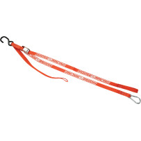 Carabiner Tie-Downs — 213 cm (84"), 612 kg (1350 lb), 25.4 mm (1"), Orange